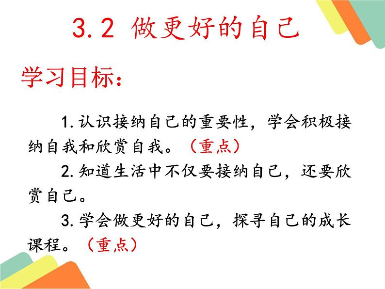 3.2 做更好的自己 课件-部编版道德与法治七年级上册(共19张PPT)03