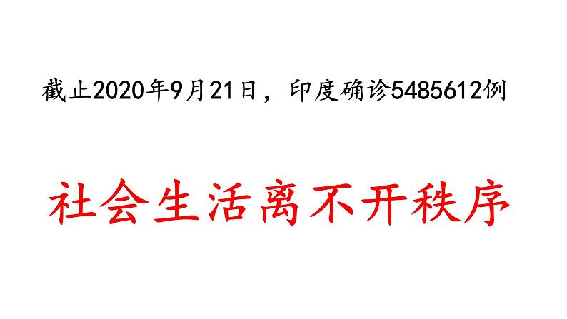 人教版道德与法治八年级上册 3.1 维护秩序 课件(共31张PPT)第3页