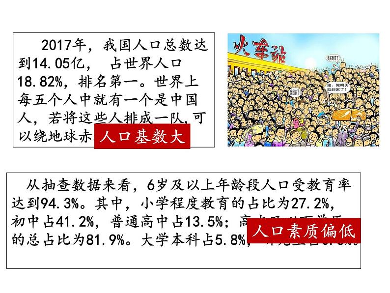 人教版道德与法治九年级上册第三单元6.1正视发展挑战(共27张PPT)06