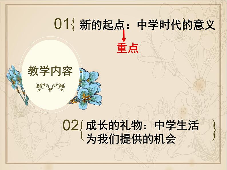 第一单元 1.1 中学序曲 课件_七上道法第3页