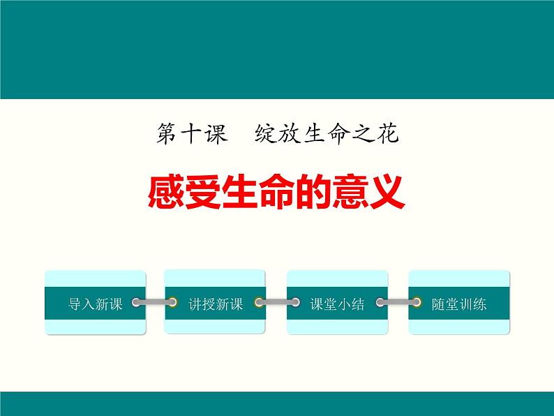 第四单元 10.1 感受生命的意义 课件_七上道法01