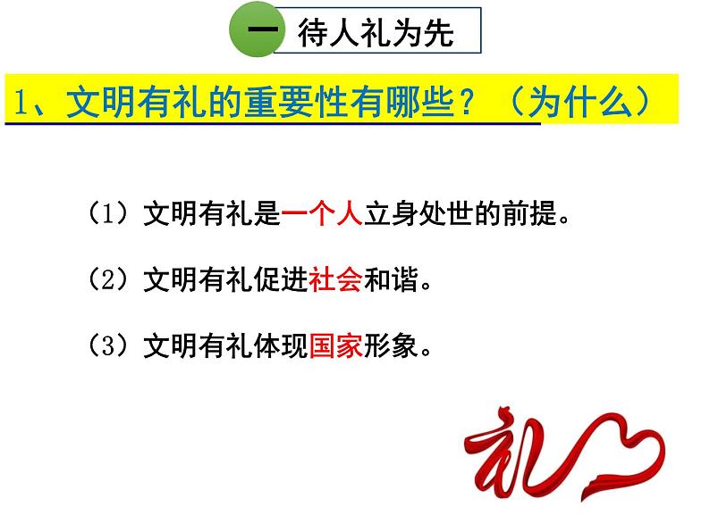 人教版道德与法治八年级上册 4.2 以礼待人 课件(共24张PPT)05