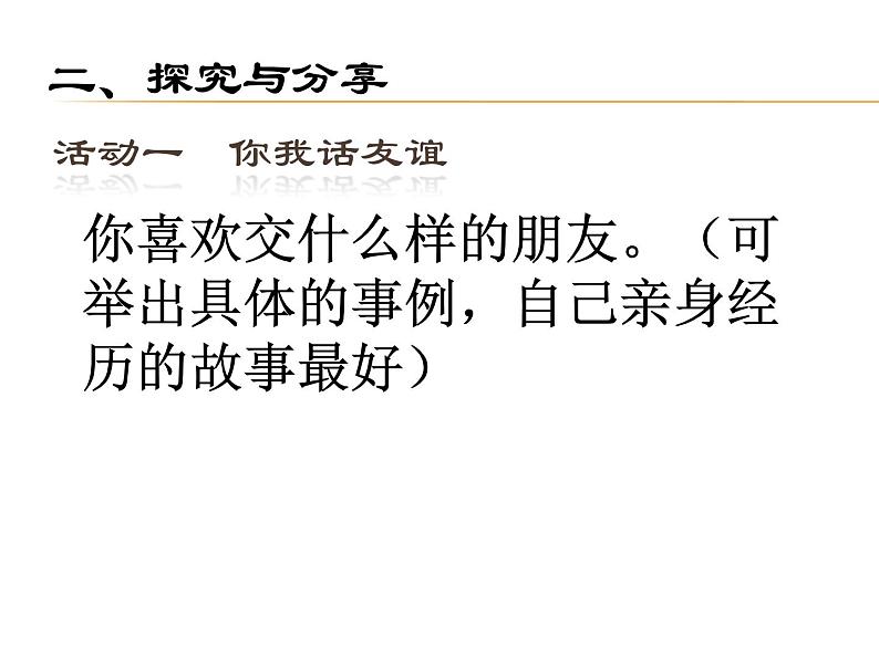 人教版道德与法治七年级上册 4.2 深深浅浅话友谊 课件(共17张PPT)05