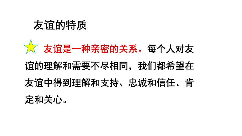 人教版道德与法治七年级上册 4.2 深深浅浅话友谊 课件(共28张PPT)第7页