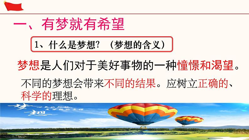 人教版道德与法治七年级上册 1.2 少年有梦 课件(共27张PPT)03