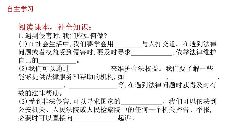 人教版道德与法治八年级上册 5.3 善用法律 课件(共20张PPT)第4页