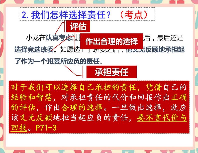 人教版道德与法治八年级上册 6.2 做负责任的人 (共20张PP)课件07