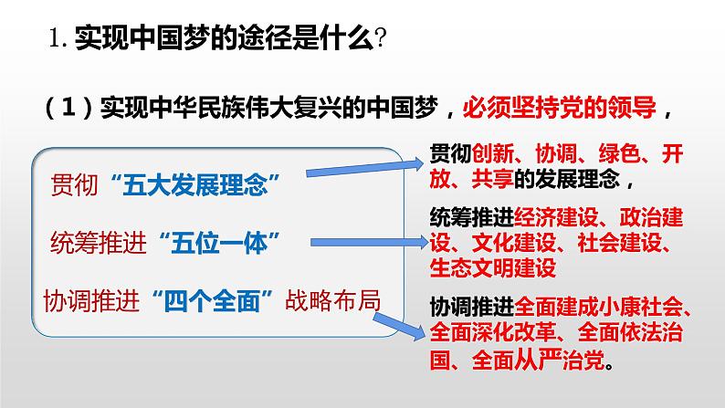 部编人教版九年级道德与法治上册8.2 共圆中国梦（38张PPT）课件第8页