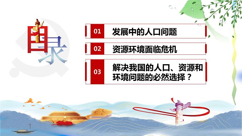 人教版九年级道德与法治上册 6.1正视发展挑战（30张PPT）04