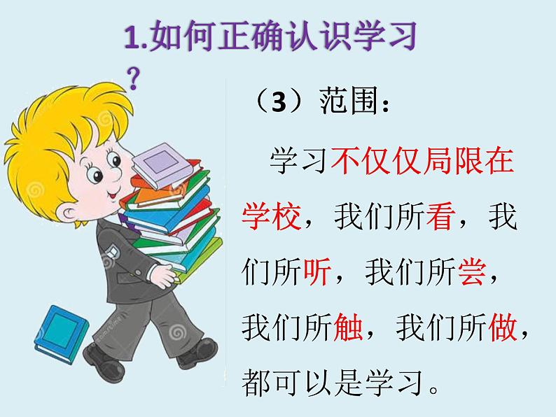 人教版道德与法治七年级上册 2.1 学习伴我成长 课件(共22张PPT)第8页