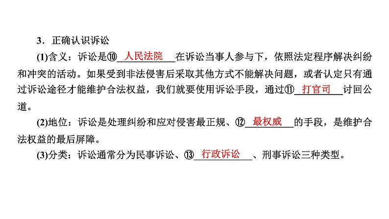 人教版八年级上道德与法治复习 5.3 善用法律（共35张PPT）课件第4页