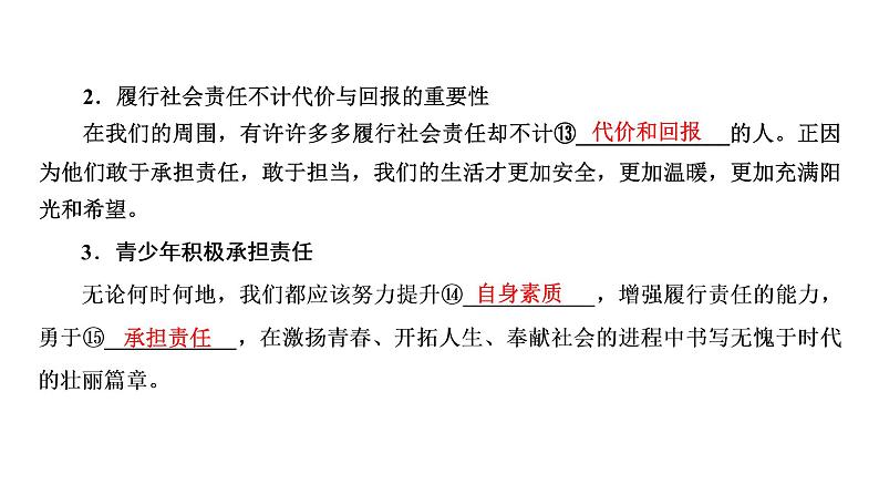 人教版八年级上道德与法治复习6.2做负责任的人(共30张PPT)课件05