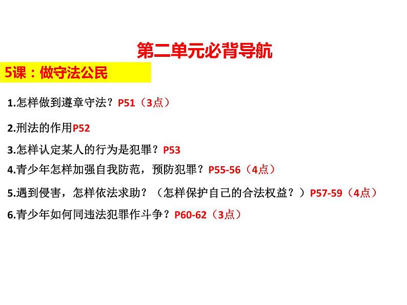 人教版道德与法治八上第二单元遵守社会规则   复习（39张幻灯片）课件第4页