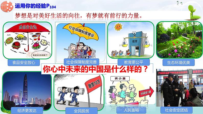 人教部编版版道德与法治九年级上册 8.1 我们的梦想 课件(共55张PPT)04