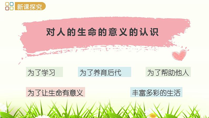 统编版七年级道德与法治上册 10.1  感受生命的意义（25张ppt）课件第4页