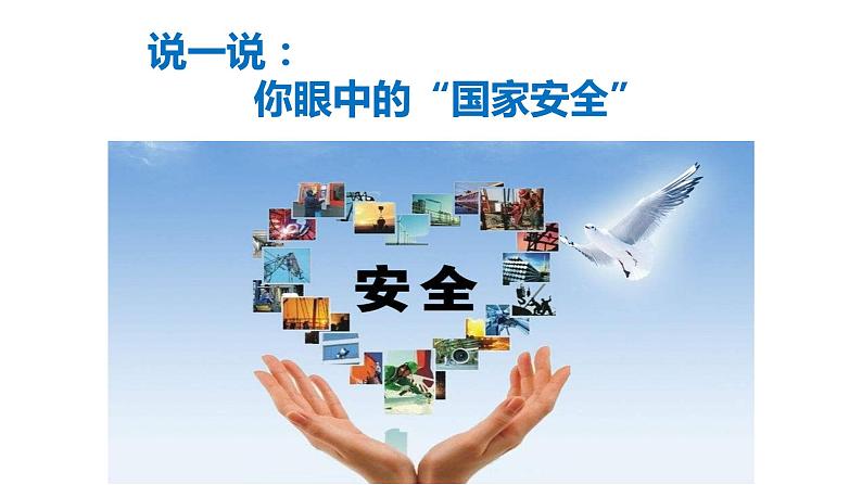 人教版道德与法治八年级上册 9.1 认识总体国家安全观 (共26张 PPT)课件第5页