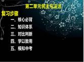 人教版道德与法治九年级上册 第二单元 民主与法治 复习(共14张PPT)课件