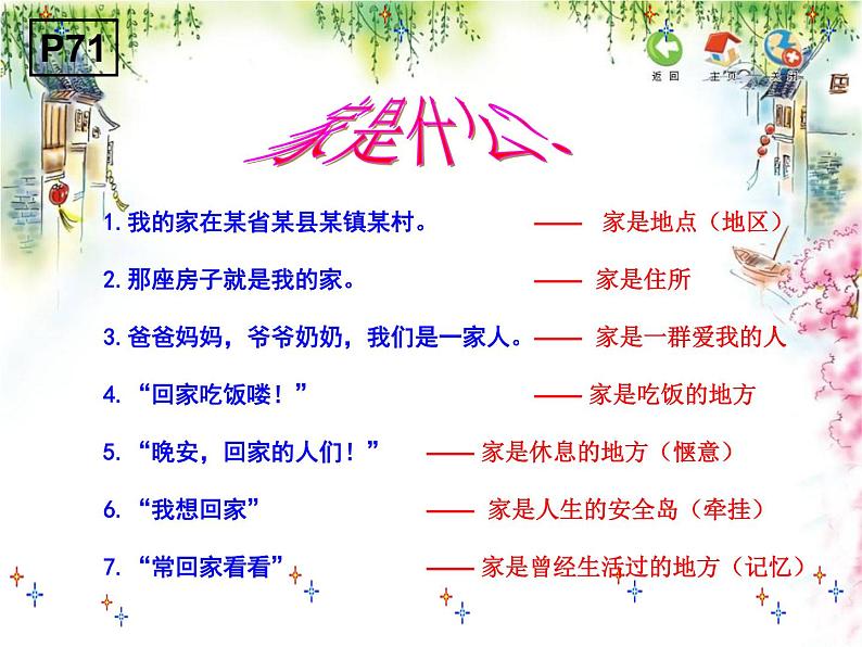 人教版道德与法治七年级上册 7.1 家的意味 课件05