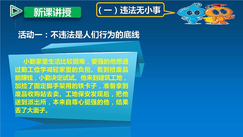 人教版道德与法治八年级上册 5.1 法不可违 课件第4页