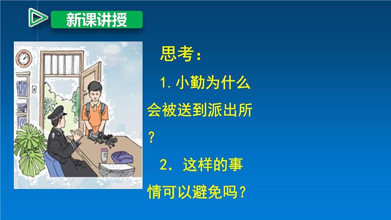 人教版道德与法治八年级上册 5.1 法不可违 课件第5页