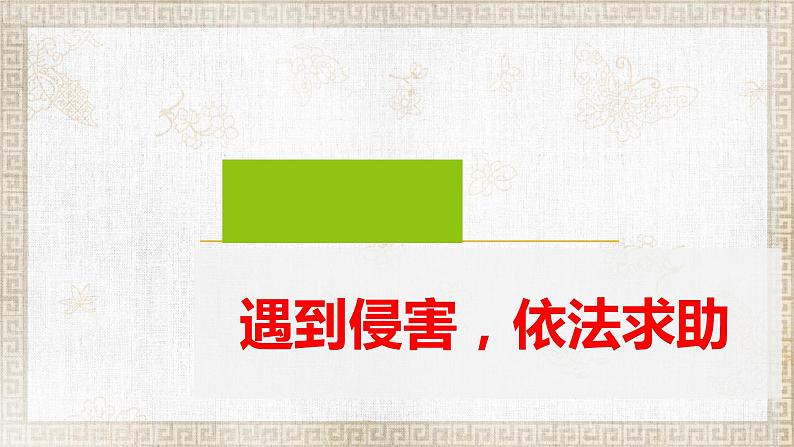 人教版道德与法治八年级上册 5.3 善用法律 课件第7页