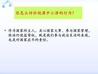 初中政治思品第三单元 融入社会 肩负使命第六课 参与政治生活人民当家作主的法治国家授课ppt课件