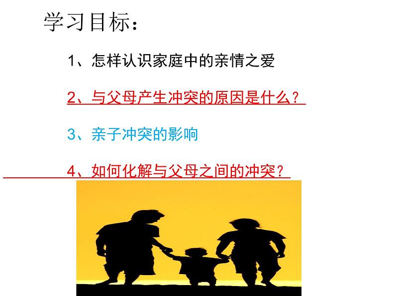 人教版道德与法治七年级上册 7.2 爱在家人间 课件02