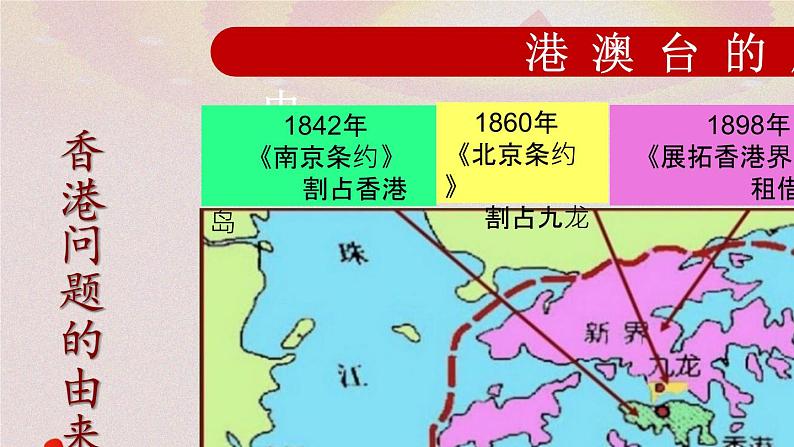 人教版九年级道德与法治上册 7.2 维护祖国统 课件第5页