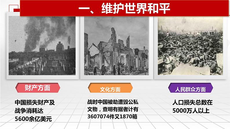 人教部编版道德与法治九年级下册 ：2.1推动和平与发展   课件06