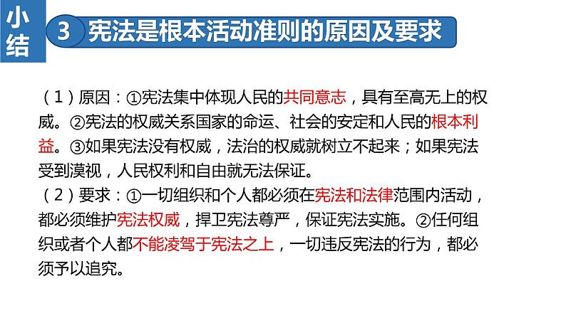 人教部编版八年级道德与法治下册 ：2.1坚持依宪治国   课件第7页