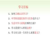 人教版七年级道德与法治上册  2.1学习伴我成长   课件（27张PPT）