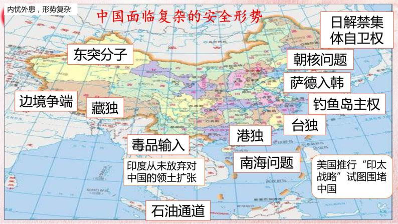 初中政治思品维护国家安全精品ppt课件
