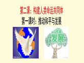 人教版道德与法治九年级下册 2.1推动和平与发展 课件