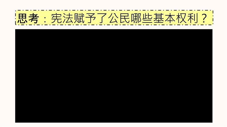 部编版《道德与法治》八年级下册3.1公民基本权利教学课件04