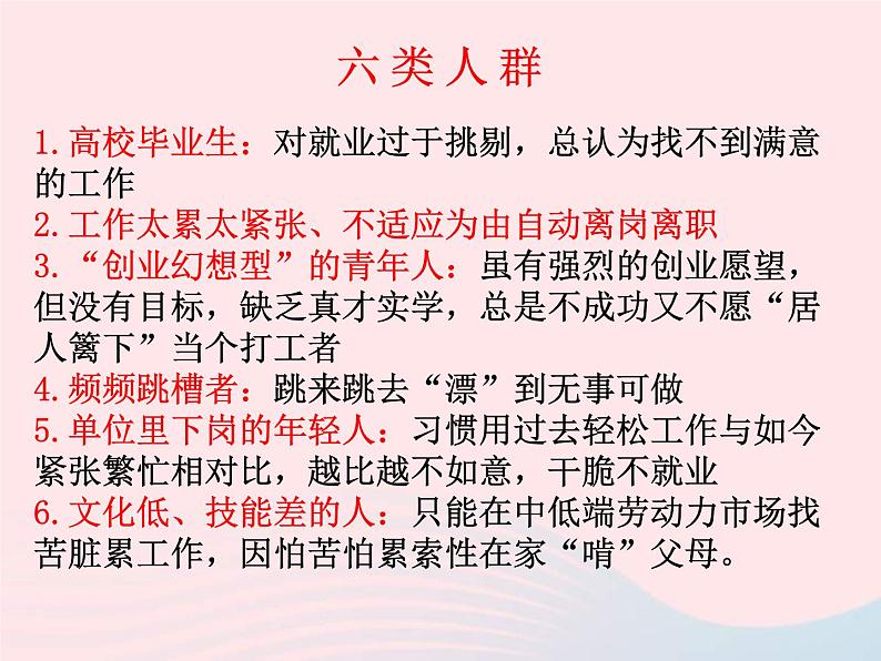 2021年部编版道德与法治九下 第3单元第6课 我的毕业季 第2框 多彩的职业 课件第5页