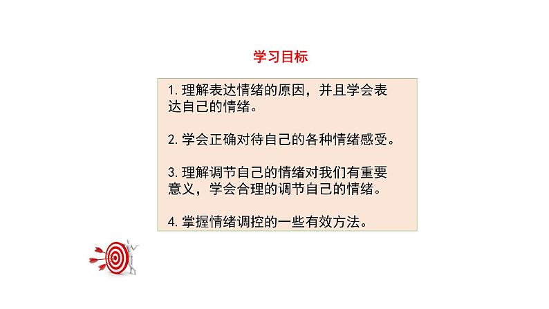 人教版道德与法治七年级下册4.2情绪的管理课件第3页