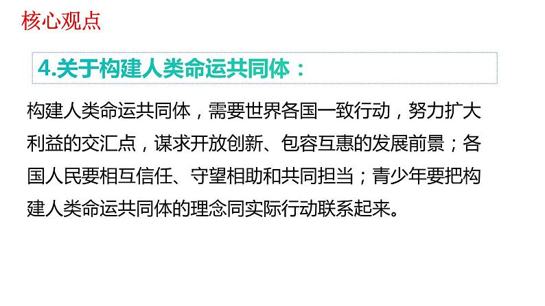 人教部编版道德与法治九年级下册：第一单元《我们共同的世界》复习课件06