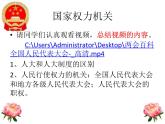 八年级道德与法治下册6.1国家权力机关 课件