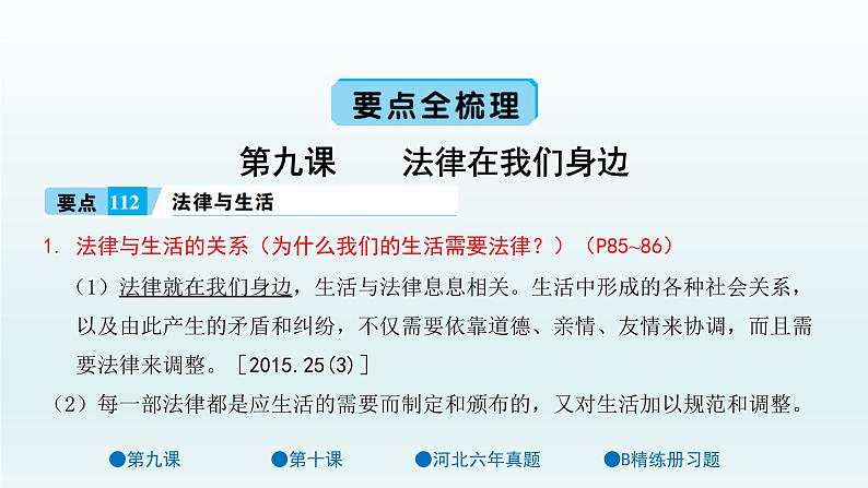 第四单元 走进法治天地 单元复习课件共72页07