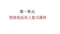 人教部编版八年级下册（道德与法治）第一单元 坚持宪法至上综合与测试复习ppt课件