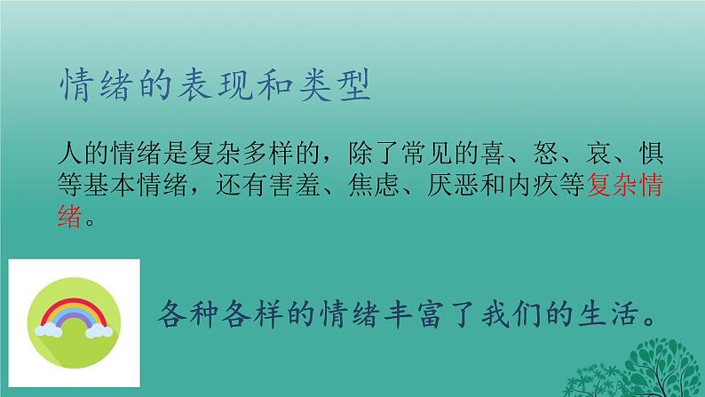 人教版道德与法治七年级下册 4.1 青春的情绪 课件第8页