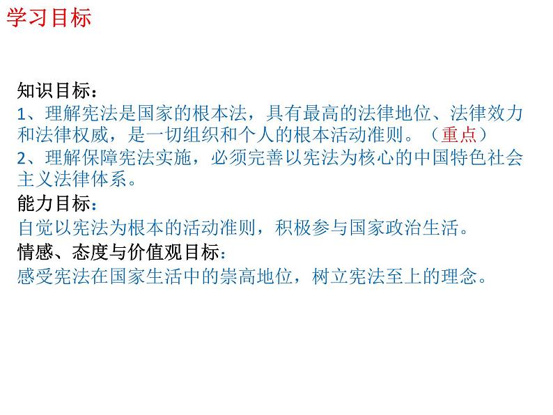 人教版八年级道德与法治下册第一单元2.1坚持依宪治国课件03