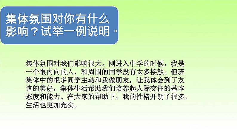 人教版七年级下册道德与法治6.2集体生活成就我课件第5页