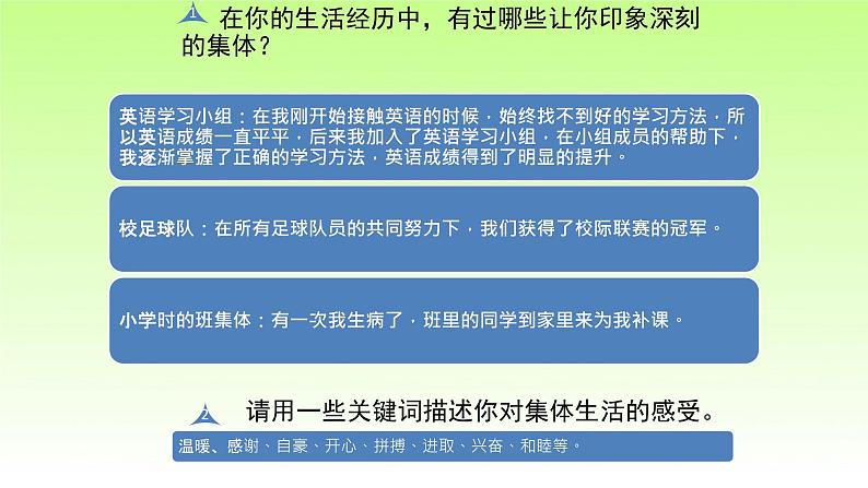 人教版7年级下册道德与法治6.1集体生活邀请我课件第5页