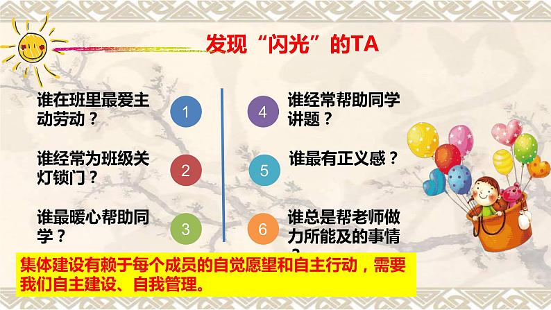 人教版道德与法治七年级下册 8.2 我与集体共成长 课件第5页