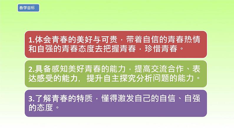 人教版七年级下册道德与法治3.1青春飞扬课件03