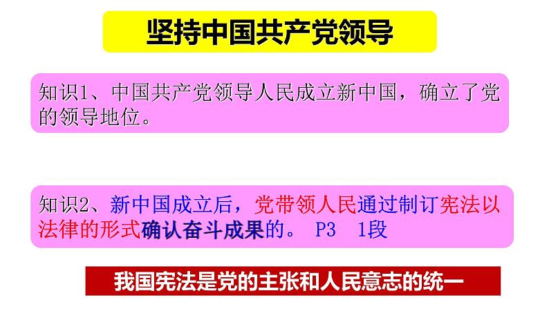 人教版道德与法治八年级下册1.1党的主张和人民意志的统一课件第7页