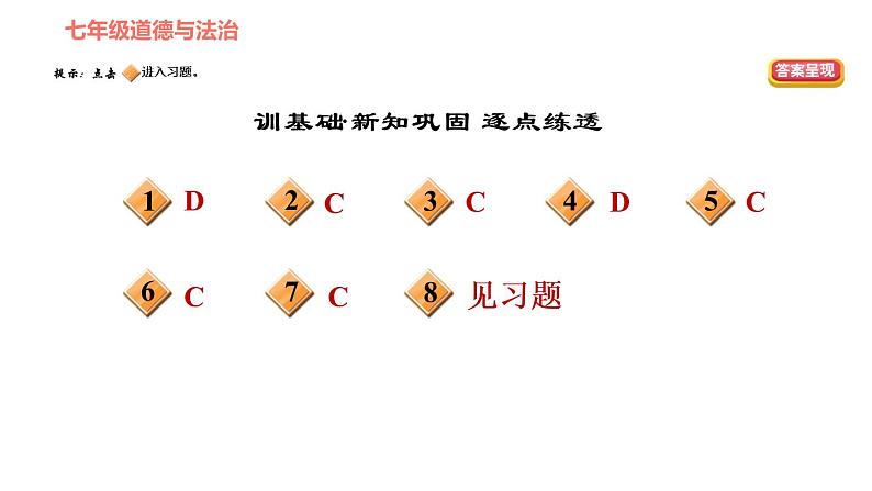 2020-2021学年人教版七年级道德与法治下册5.1  我们的情感世界  复习课件第2页