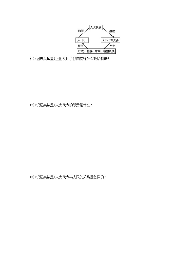 5.2　根本政治制度一课一练（含答案）人教版八年级下册道德与法治03