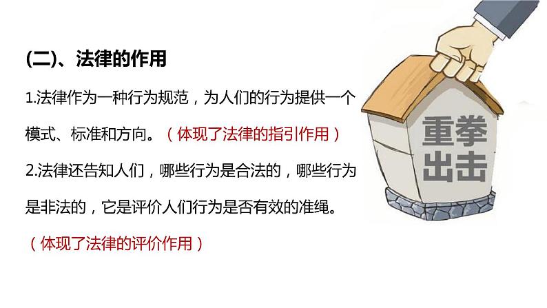 人教部编版  八年级上册（道德与法治）  第二单元 遵守社会规则  第五课 做守法的公民 课件第7页